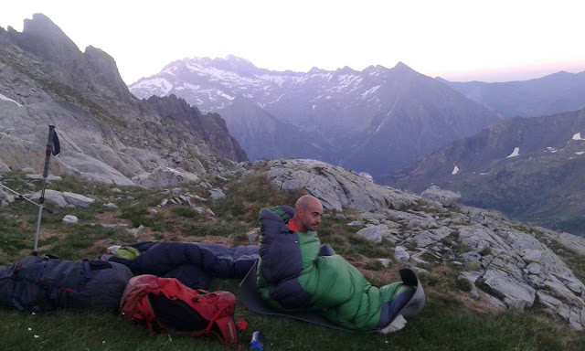 Vivac prop del coll de Literola abans de la cresta de Lezat